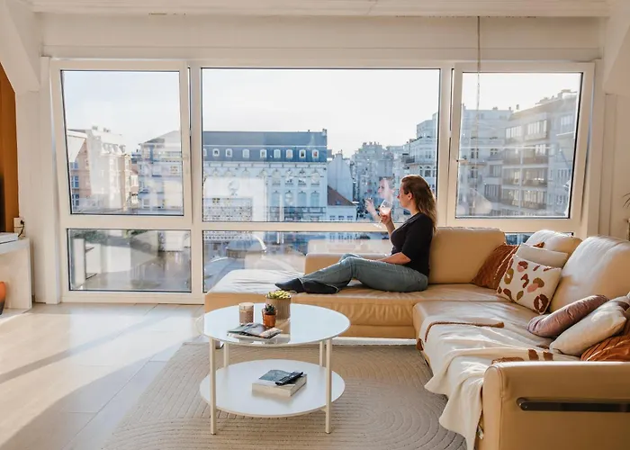 Appartement Cosy Au Coeur De La Ville Balneaire Offrant Une Vue Unique Et A 300M De La Mer